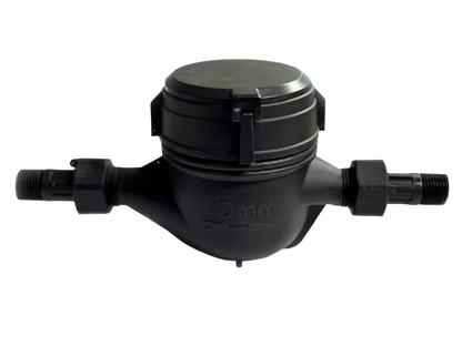 Dry Type Black Plastic Water Meter