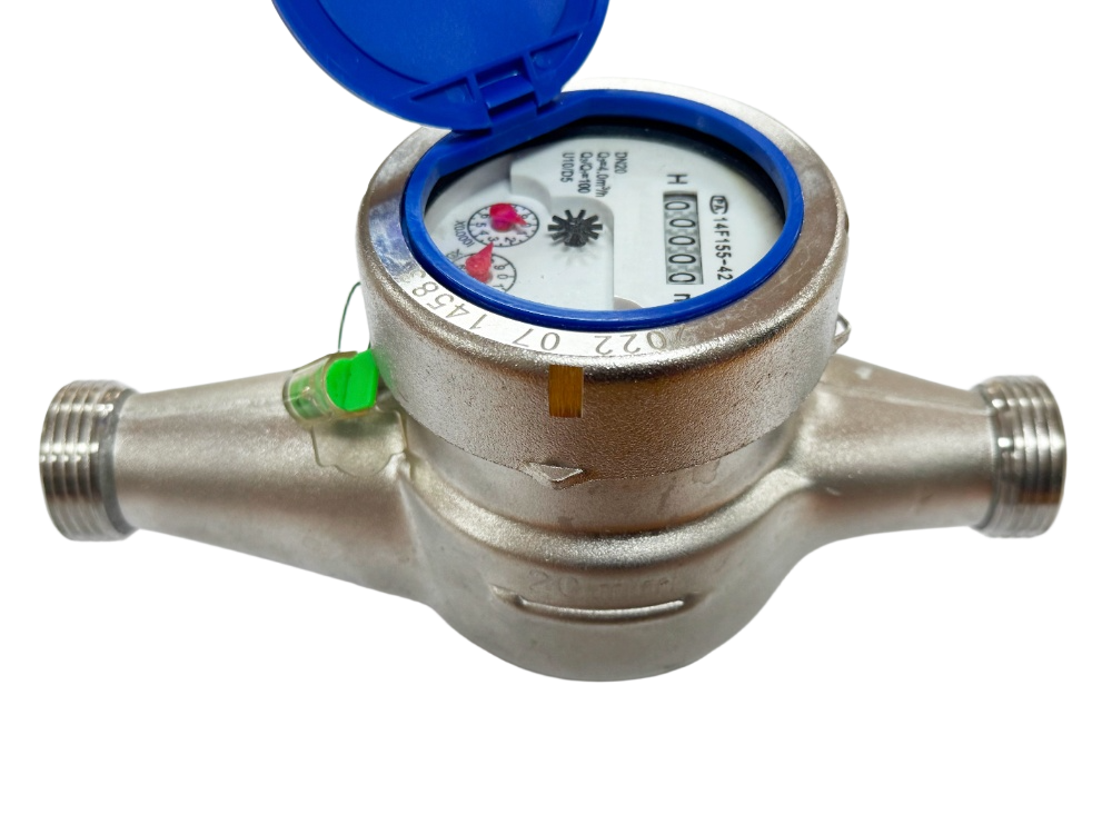 Stainless steel mechanical water meter