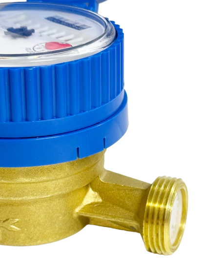 Single-jet, dry type, vane wheel water meter R160