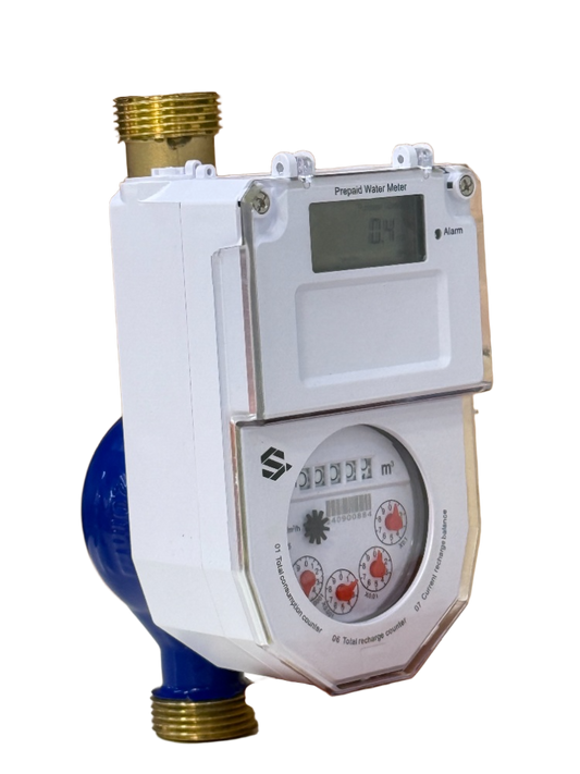 Split Keypad Prepaid Plastic Water Meter