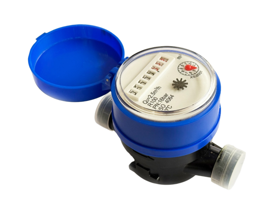 Plastic single stream water meter