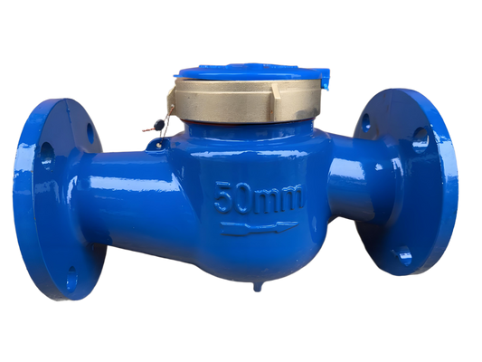 Horizontal detachable dry water meter